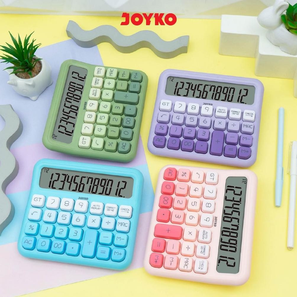 

LINDU Calculator Kalkulator Joyko CC-63DCO 12 Digits Check & Correct