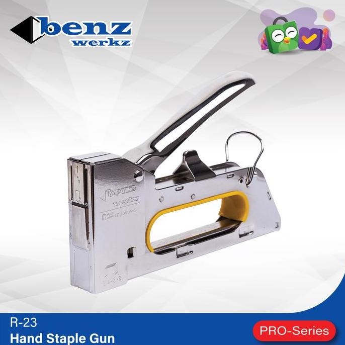

BERKUALITAS STAPLES TEMBAK R-23 / STAPLES GUN TACKER 4 - 8 MM BENZ WERKZ