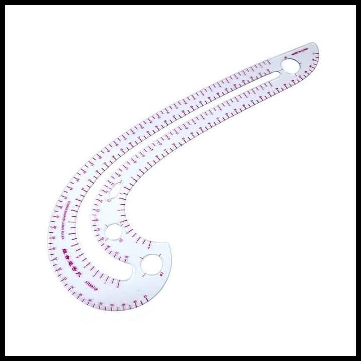 

Penggaris Jahit Koma - Quilting Ruler - Comma Shaped Ruler No. 3234