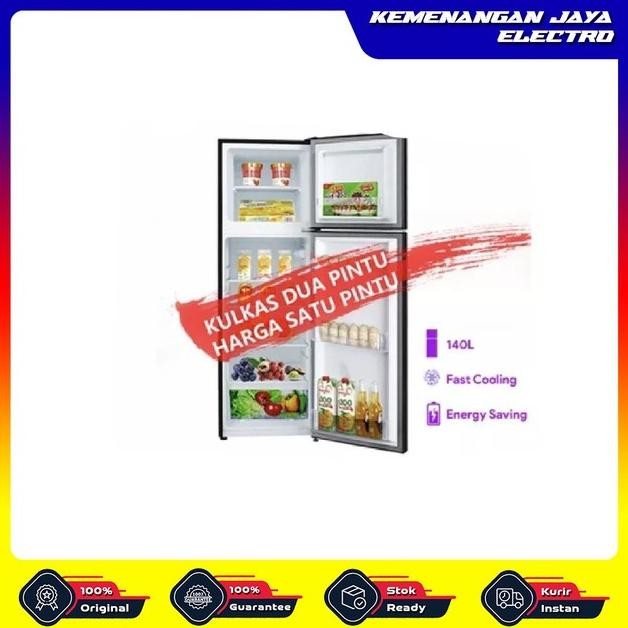 Tersedia CHANGHONG Kulkas 2 Pintu FTM155DB