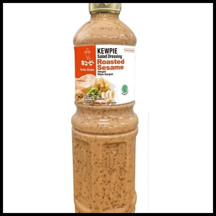 

Terlaris Kewpie Salad Dressing Roasted Sesame 1L - Wijen Sangrai 1L Good Quality