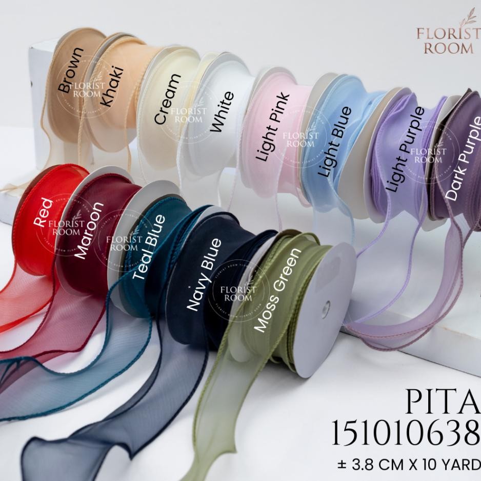 

Pita Navy Blue 151010638 3.8Cm X 10Yard Ribbon Berkualitas