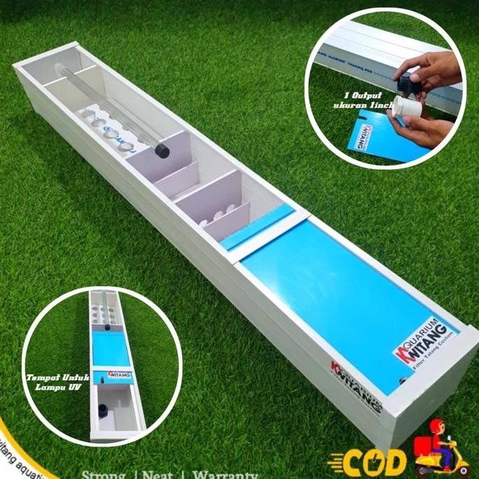 Filter Talang / Top Filter Talang Aquarium / Box Filter Talang 100Cm
