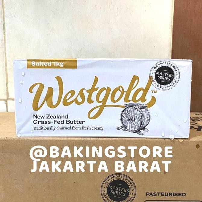 

[Ready/Spesial] Westgold Salted Butter 1 Kg [Terlaris&Recommended]