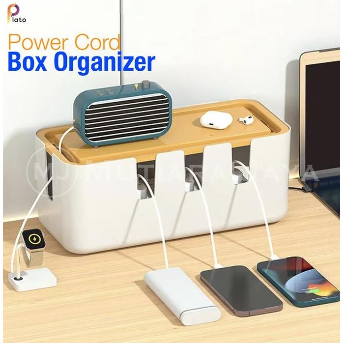 

Kotak Stop Kontak Organizer Kabel Charger Stopkontak Cable Management Box