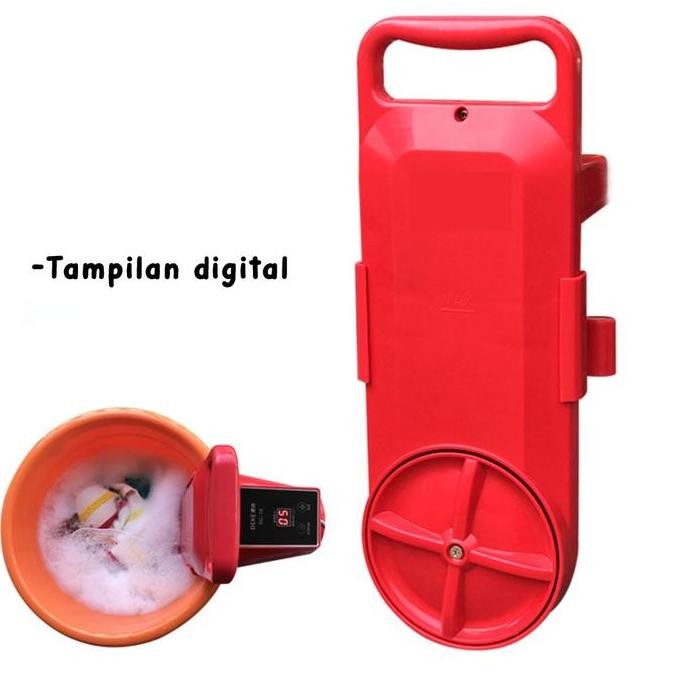 Tersedia Mesin Cuci Ember Reclean Rewash Layar Digital Mesin Cuci Portabel