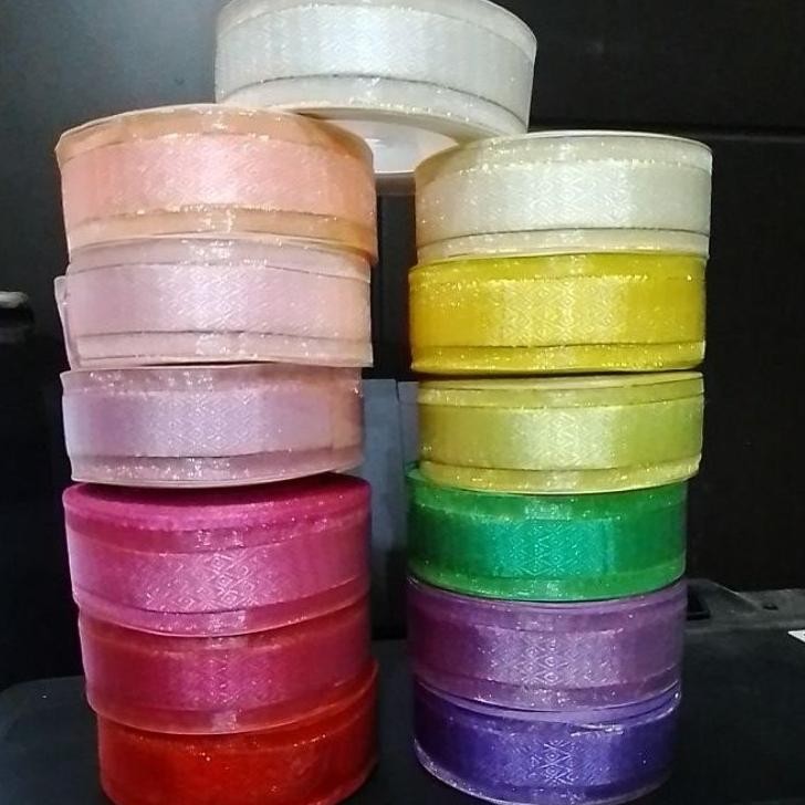 

Pita Organdi Taiwan 20 Yard 1 2.5Cm