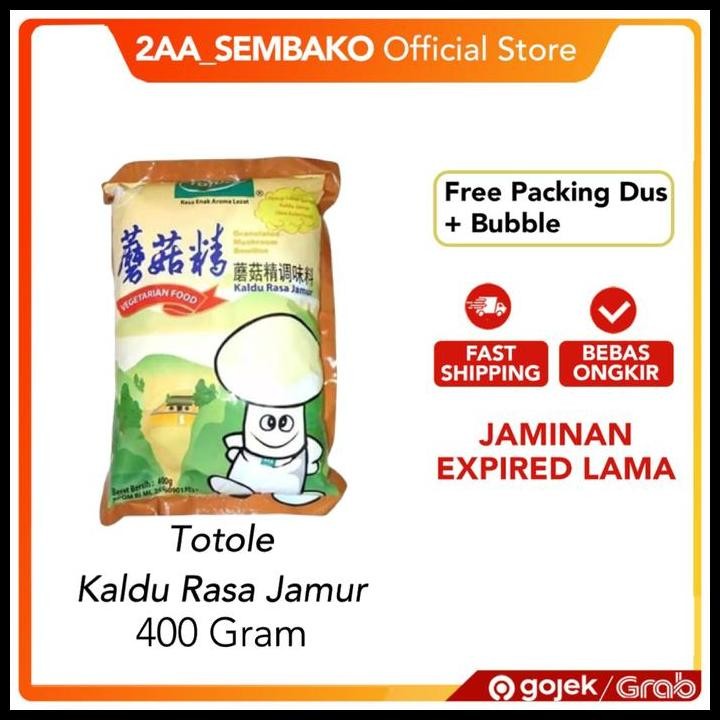 

Terlaris Totole / Mokoching Kaldu Jamur 400Gr Good Quality