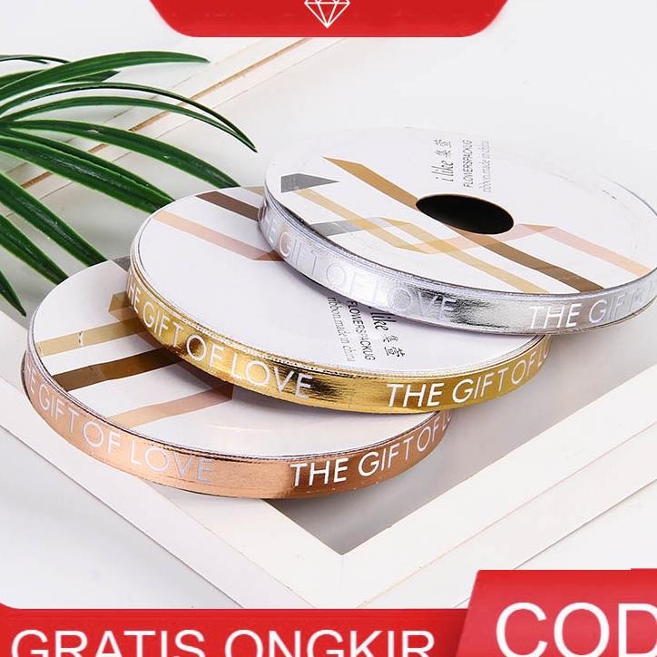 

1Roll Pita 1Cm The Gift Of Love Pita Kado Kerajinan Tangan Ps013