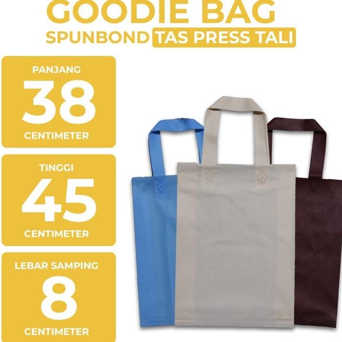 

1Lusin Tas Spunbond Tali 38X45 Tas Press Tali 38X45 65Gsm Tas Handle Goodiebag Tas Press