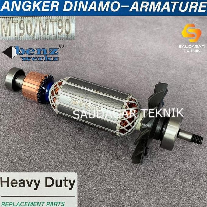 Armature Maktec MT90 MT91A Angker Dinamo Mesin Gerinda Tangan Maktec