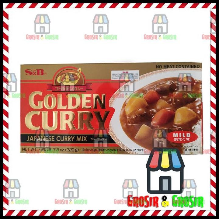 

Terlaris S&B Japanese Golden Curry Mild 220 Gr Good Quality