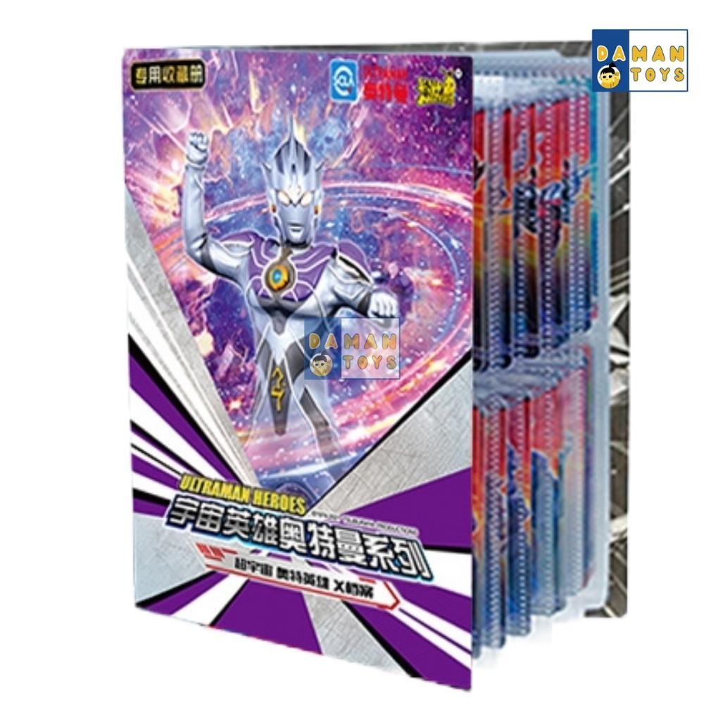 Penuh Inovasi Album Kartu Ultraman Zero/Buku Kolesksi Mainan Kartu Ultraman Z Original Tsuburaya