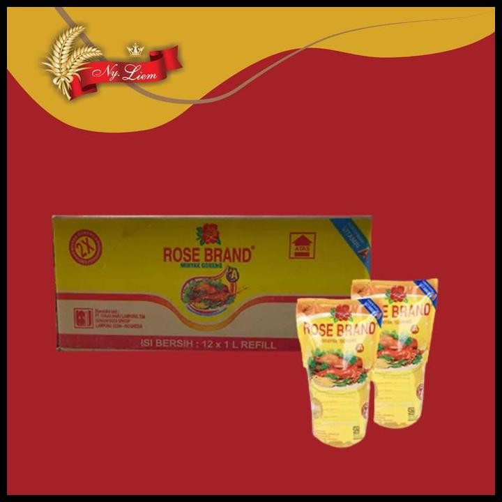 

Terlaris Rose Brand Minyak Goreng 12 X 1 Liter ( 1 Karton ) Good Quality