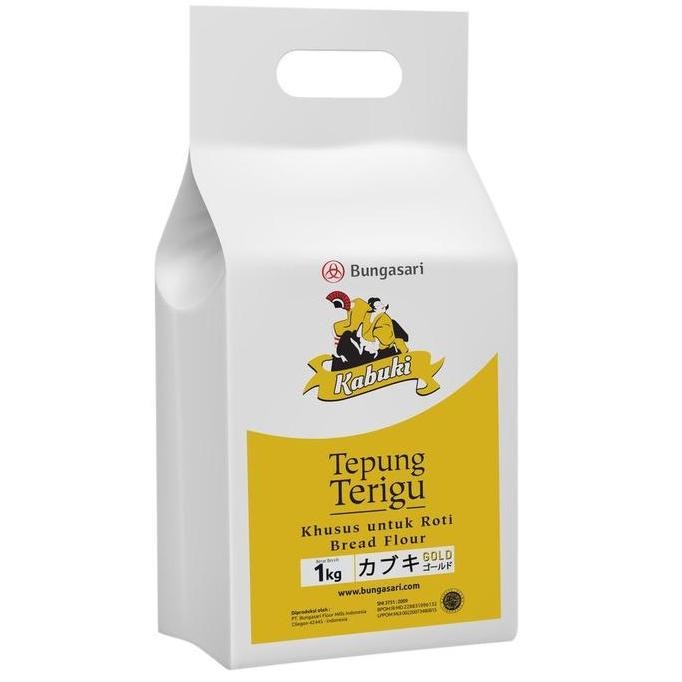 

Terlaris Bundling 3Pcs Bungasari Kabuki Gold Tepung Terigu Super Premium 1 Kg