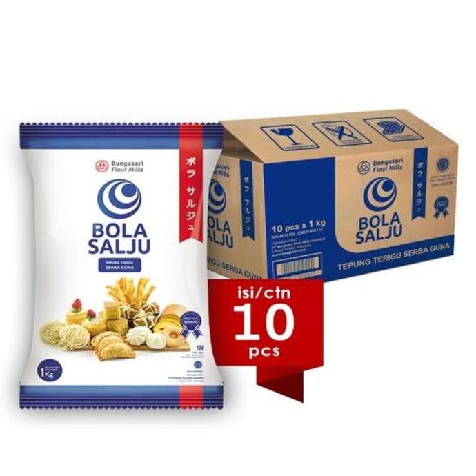

Terlaris Bola Salju Tepung Terigu Serba Guna 10 X 1 Kg