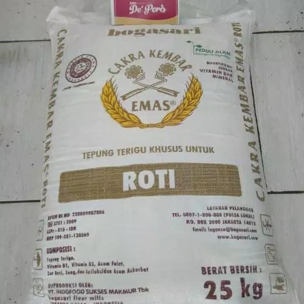 

Murah Tepung Cakra Kembar Emas 25Kg