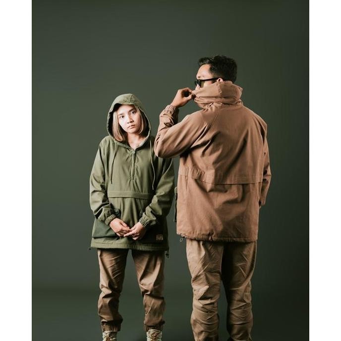 Promo Jaket Ammossi Anambas Anorak Jacket - Tan
