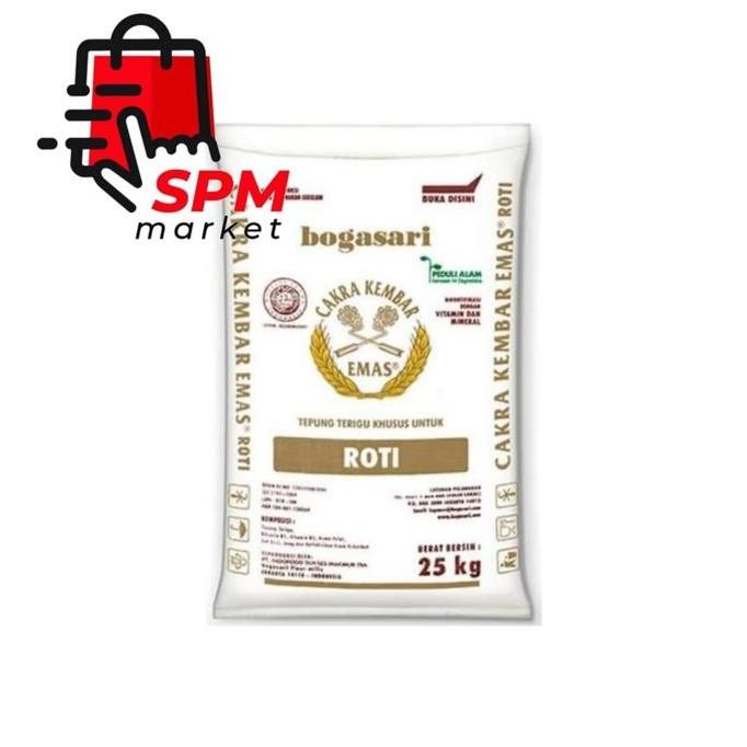 

Terlaris Tepung Cakra Kembar Emas 25 Kg ( Bukan Cakra Kembar)