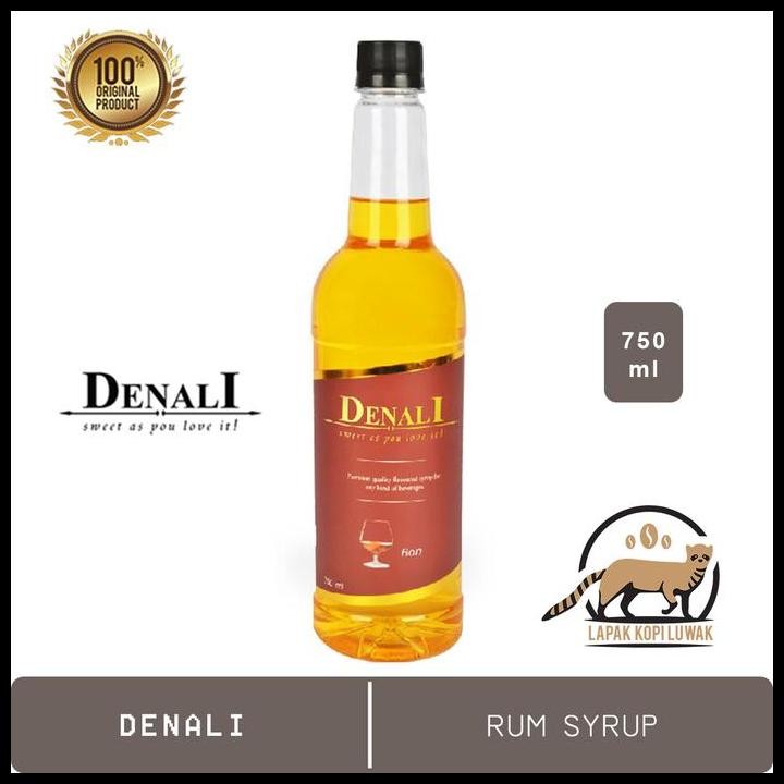 

Terlaris Denali Syrup Rasa Rum Good Quality