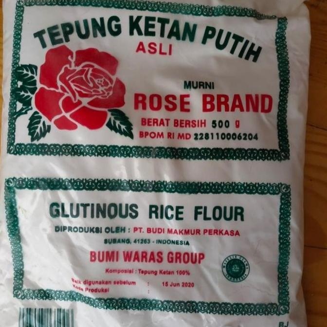 

Murah Tepung Ketan Putih Rose Brand 1 Dus
