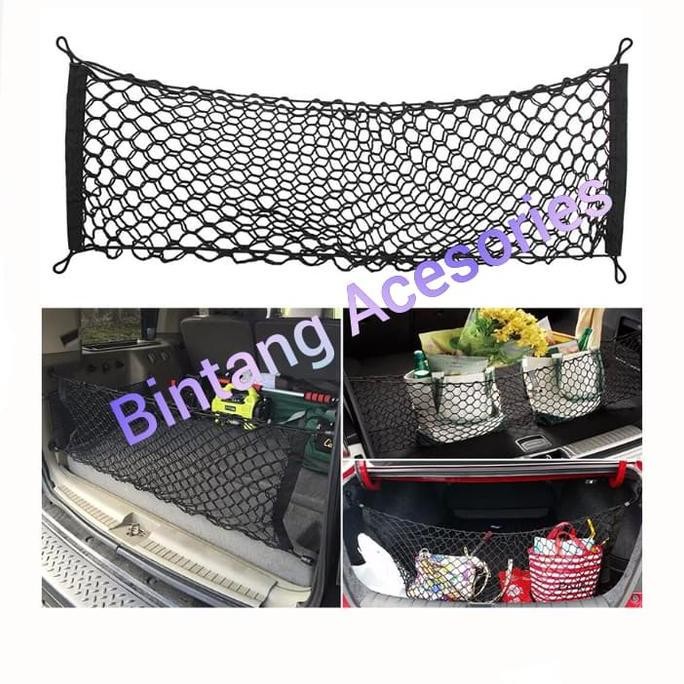 Jaring Bagasi Mobil Agya Ayla 2017 2020 Cargo Net Universal Asli