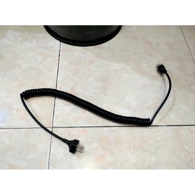 KABEL SPIRAL 8 PIN MIC KENWOOD TM271A TM281A TM281 TM271 TM 271 281