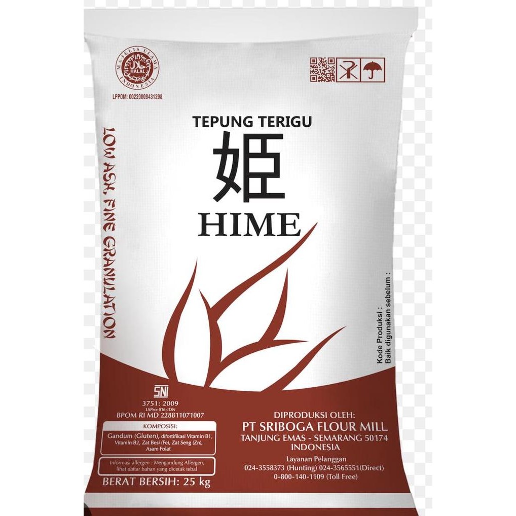 

Promo Tepung Terigu Hime 25Kg Bread Flour Protein Tinggi Gojek Grab Only