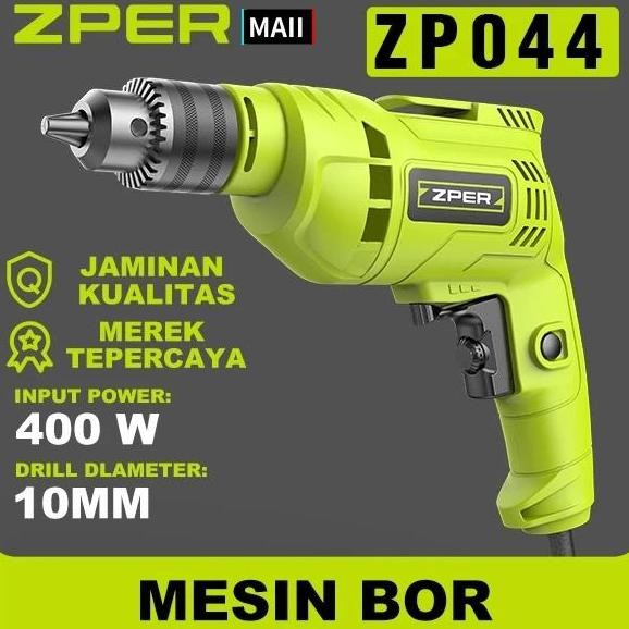 [sshop]- ZPER Mesin Bor 350W Listrik Bolak Bali Hand Electric Drill Berlaku untuk 2-10mm Mata Bor ZP