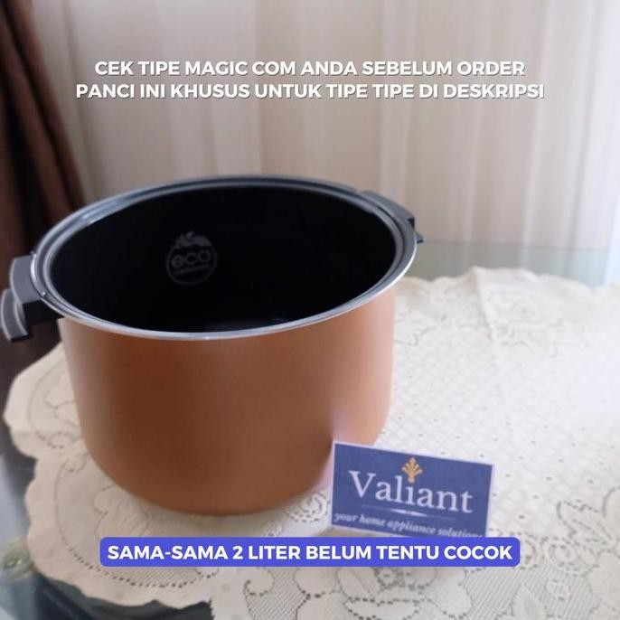 Murah Panci Teflon Inner Pot Magic Com Yong Ma 2 Liter (Wing)