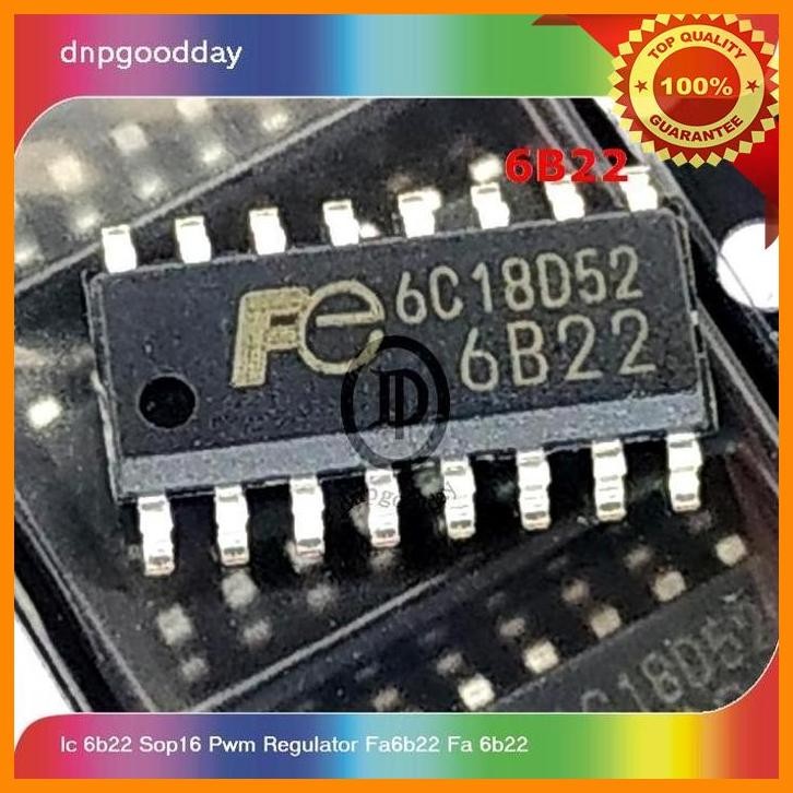 [DNP] IC 6B22 SOP16 PWM REGULATOR FA6B22 FA 6B22