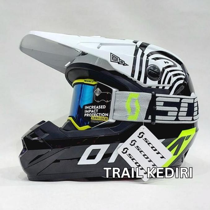 Miliki Helm Rsv Orca Black Glossy Rsv White Helm Trail Google