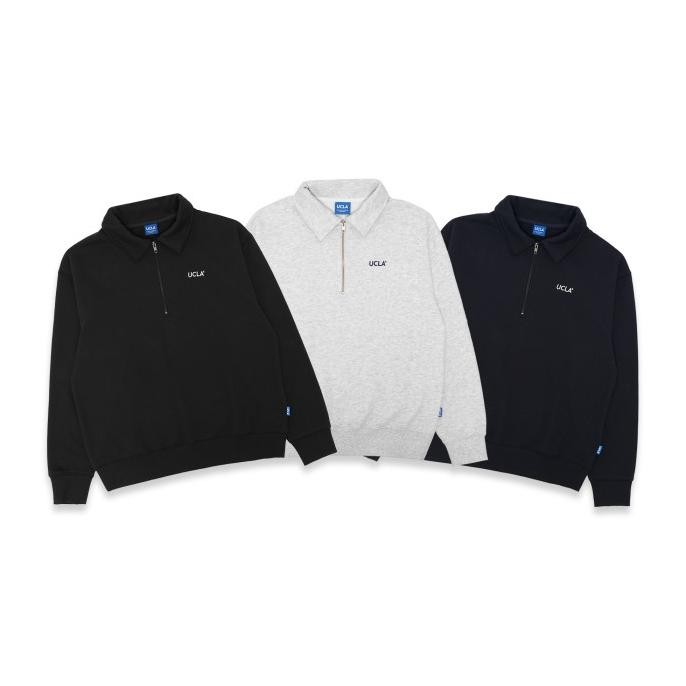 Sale Ucla Embroidery Half Zip Jacket