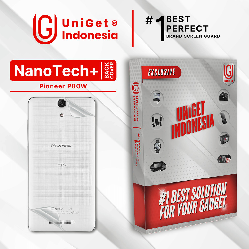 UniGet EPU BIO GENESIS Hydrogel for Pioneer P80W / Back Cover Guard (Nanotech+ 100% Recycle) Premium