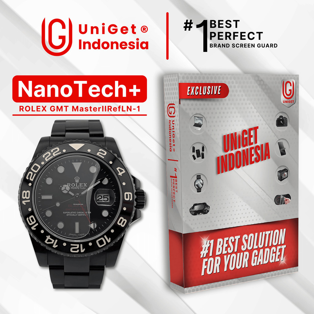 UniGet EPU BIO GENESIS Hydrogel for Rolex GMT Master II Ref 116710LN 1 / Screen Guard (Nanotech+ 100