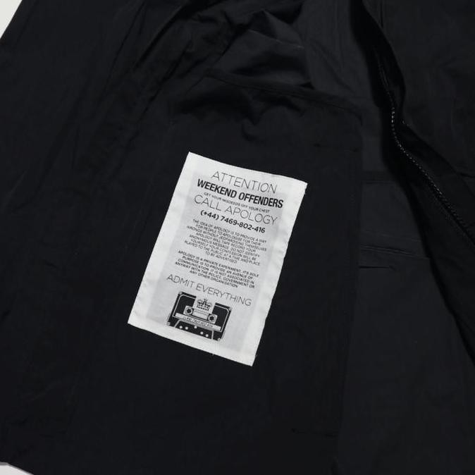 Grosir Weekend Offender Eubank Overshirt Jacket Black Original