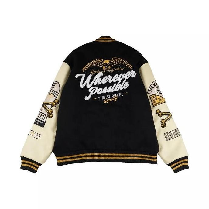 Sale Varsity Grdt - Jacket Varsity Pleasure Terbaru Pria Wanita