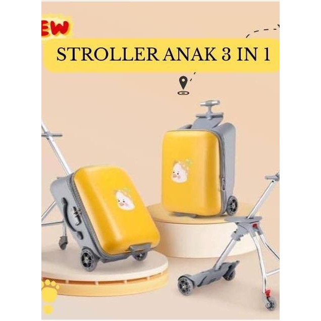 Sale Koper Anak / Koper Stroller Anak / Stroller Koper Duduk Size Cabin