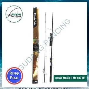 

Terlaris Rod Joran Pancing Daiwa Magoi-G Mx 602Mhs 602Ms - Ring Fuji