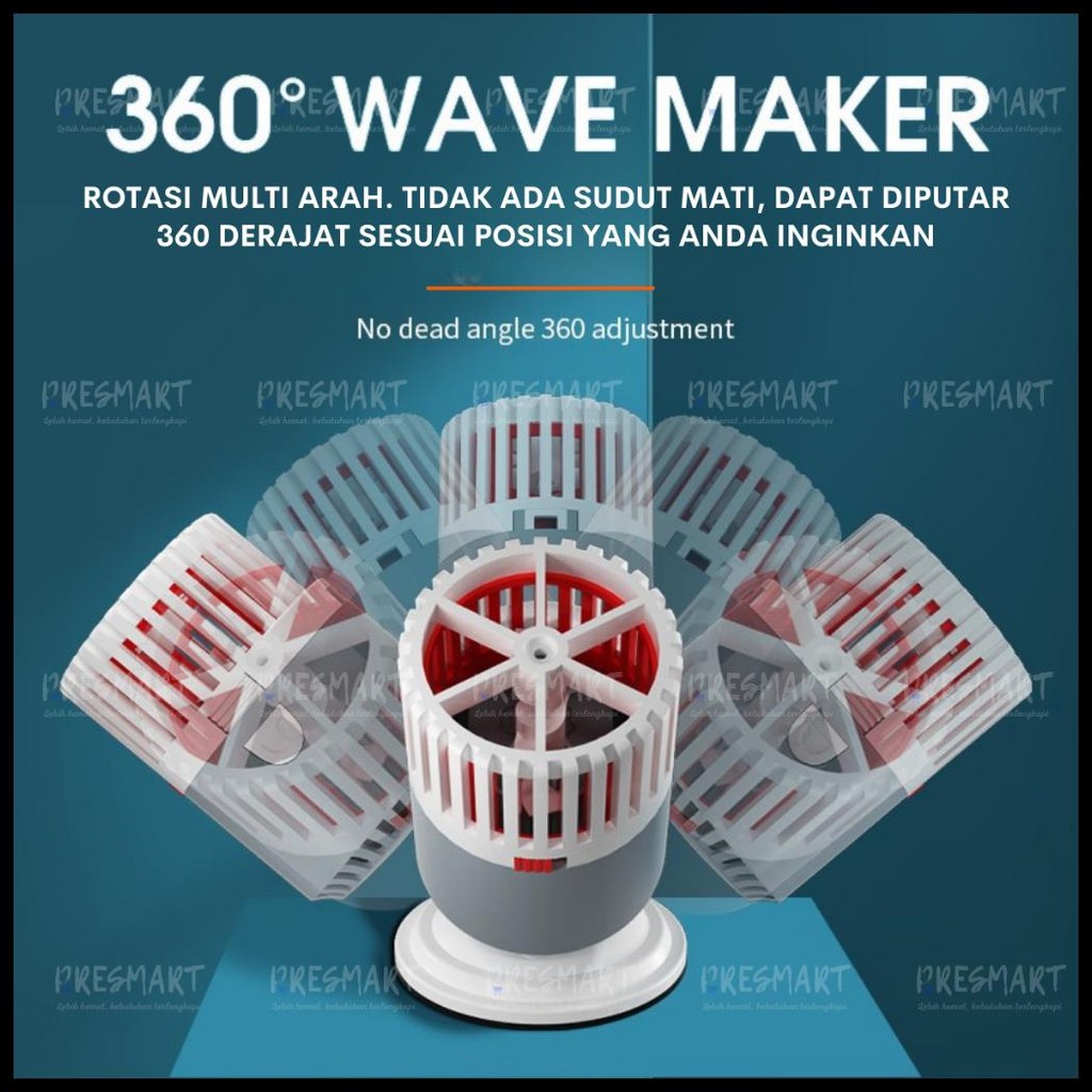 POMPA WAVE MAKER PEMBUAT GELOMBANG WAFE MESIN ARUS OMBAK AIR AQUARIUM AKUARIUM AQUASCAPE WAVEMAKER K