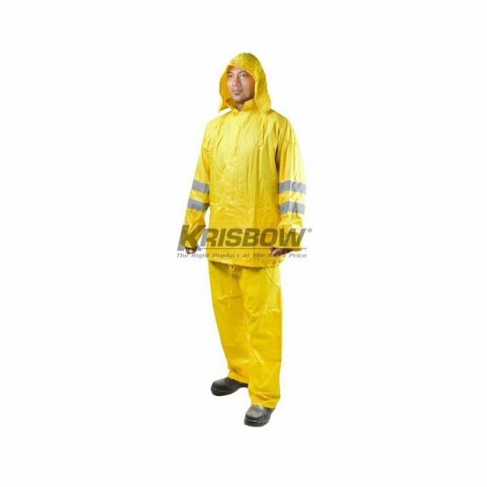 Diskon Krisbow Jas Hujan Pvc / Rainsuit Pvc Yellow