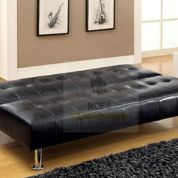 Terlaris Sofa Bed Lipat Retro Beludru Kain Kulit Oscar Hitamongkir
