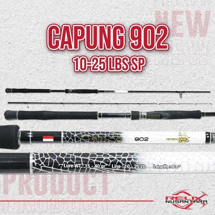 

Terlaris Joran Capung 902 Spinning 10-25 Lb Relix Nusantara