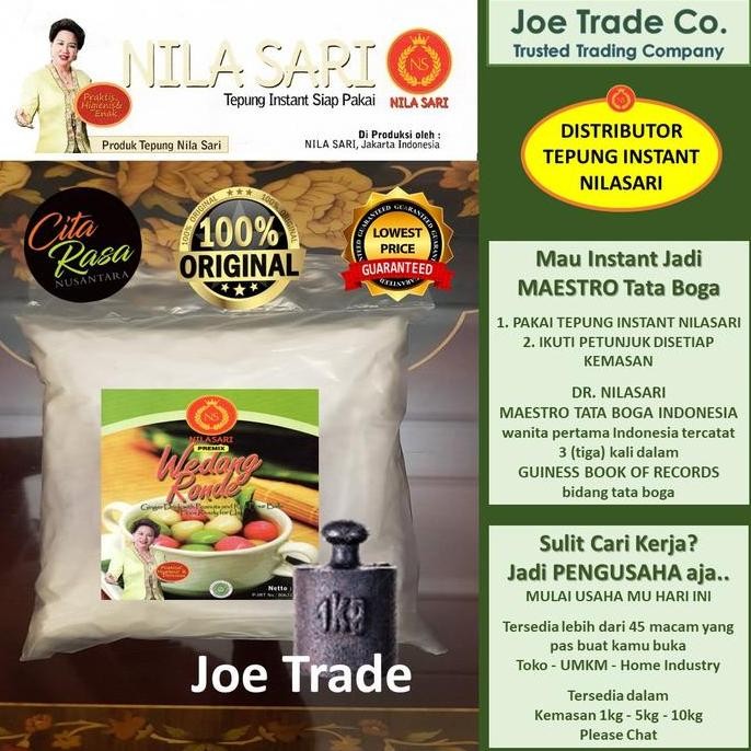 

Terlaris Wedang Ronde Tepung Premix 1Kg