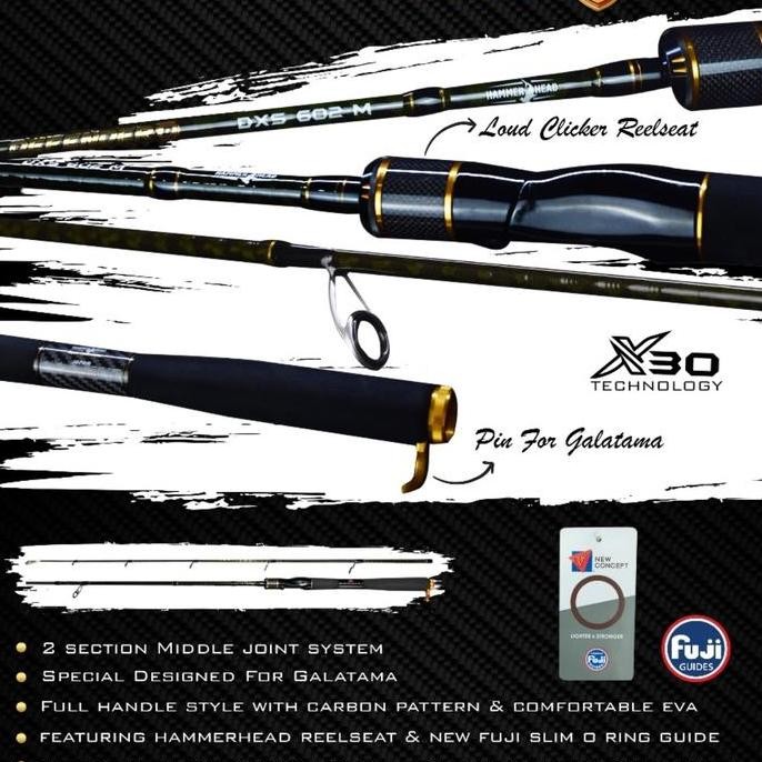 

Terlaris Joran Hammerhead Defender For Galatama 180 Cm Spinning Joran Kolam