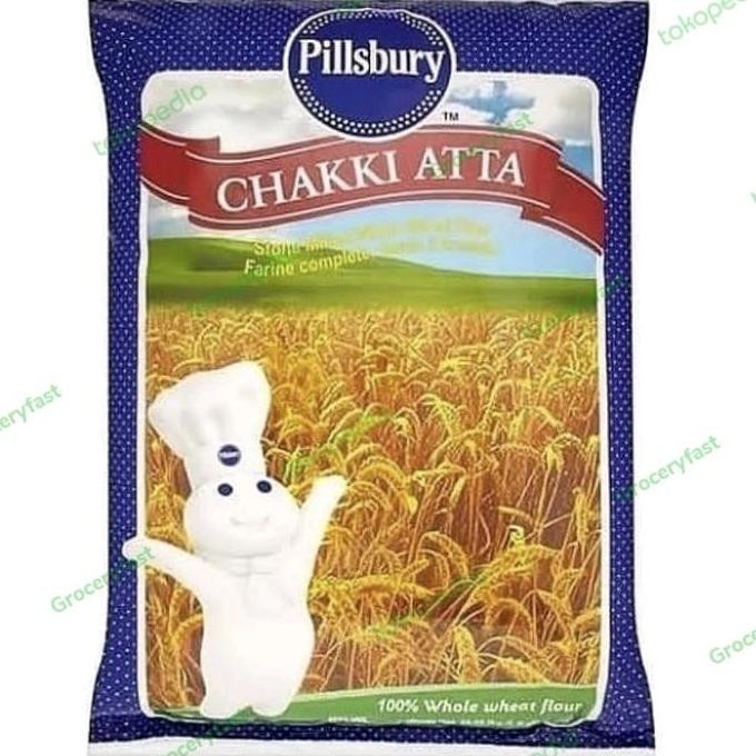 

Terlaris Tepung Gandum Pillsbury Chakki Atta Premium Flour 5 Kg