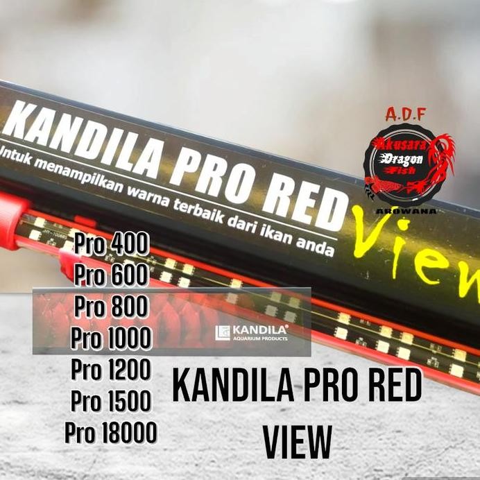Terlaris Lampu Kandila Pro Red / Lampu Aquarium View Kandila