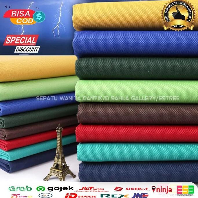 1 Roll Bahan Tas Polyester Dinir D600 Tenda Sling Bag warna Warni