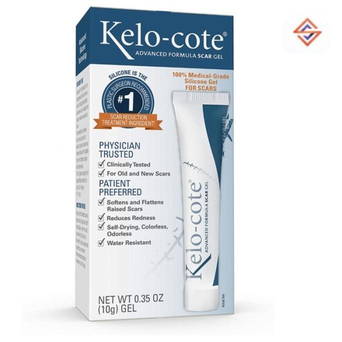 Kelo Cote Advanced Formula Scar Gel 10 Gram Original Produk