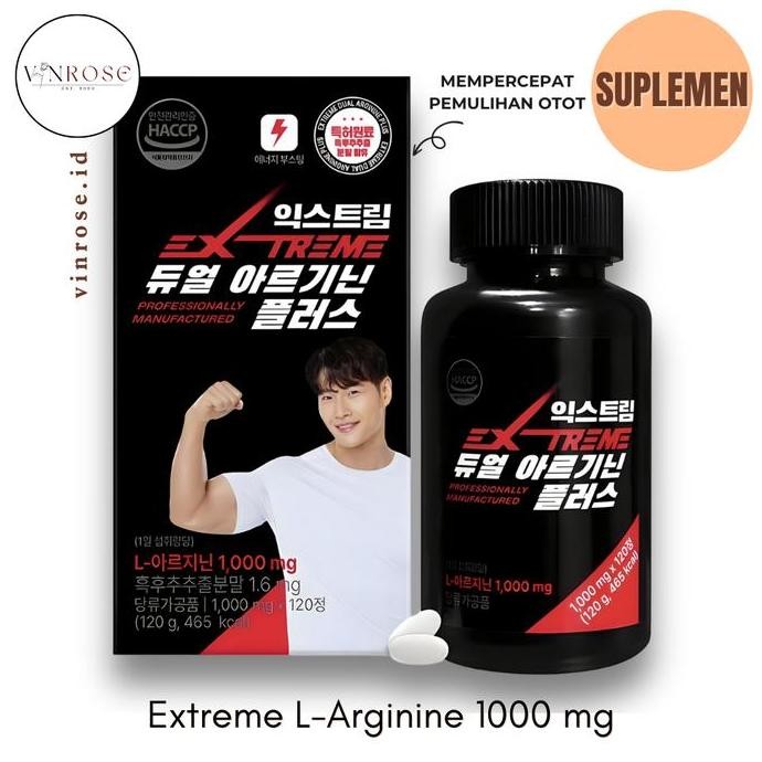 Extreme L-Arginine 1000 Mg Suplemen Korea/ Supplement